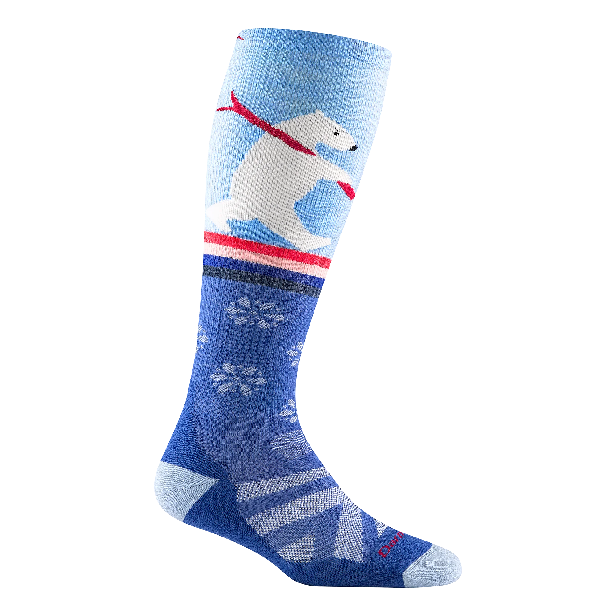 Women's Due North Over-the-Calf Midweight Ski & Snowboard Sock